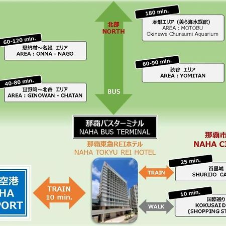 Naha Tokyu Rei Hotel Exteriér fotografie